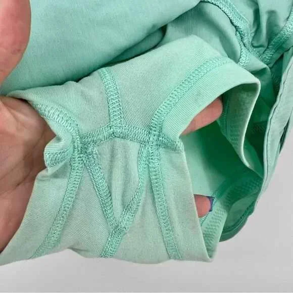 RARE MINT IVIVVA BY LULULEMON SET THE PACE GIRLS SIZE 12 SKIRT SKORT SHORTS - Picture 4 of 4